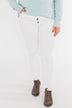 KanCan Raw Hem Distressed Jeans- Carly Wash