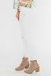 KanCan Raw Hem Distressed Jeans- Carly Wash
