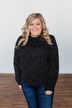 Head Over Heels Polka Dot Blouse- Black