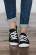 Not Rated ~ Rayfield Black Sneakers