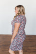 Show You Around Floral Dress- Pink & Purple Tones
