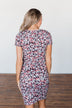 Show You Around Floral Dress- Pink & Purple Tones