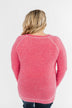 Beautiful Mornings Knitted Sweater- Bubblegum Pink