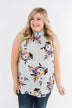 Gracefully In Love Tank Top- Light Mint Blue