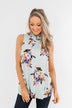 Gracefully In Love Tank Top- Light Mint Blue