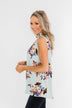 Gracefully In Love Tank Top- Light Mint Blue