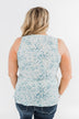 What She Wants Tie Tank Top- Light Blue