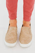 Soda Alone Slip On Sneakers- Taupe