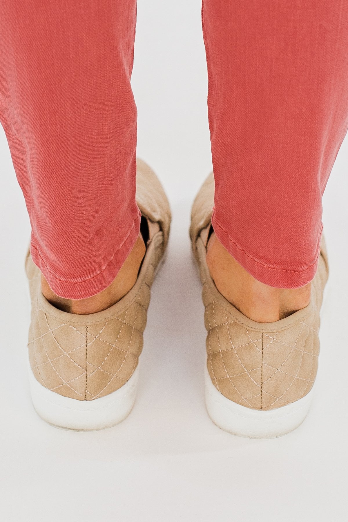 Soda Alone Slip On Sneakers- Taupe