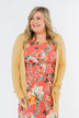 Light Weight Open Front Cardigan- Golden Yellow
