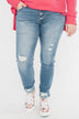 KanCan Reese Jeans- Medium Wash
