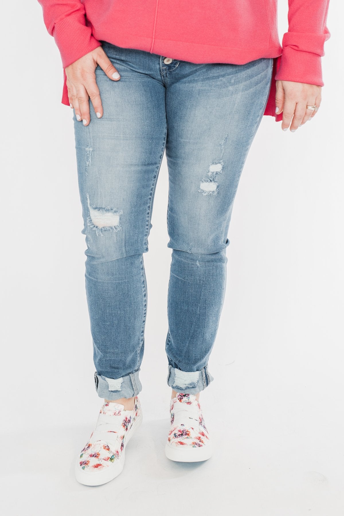 KanCan Reese Jeans- Medium Wash