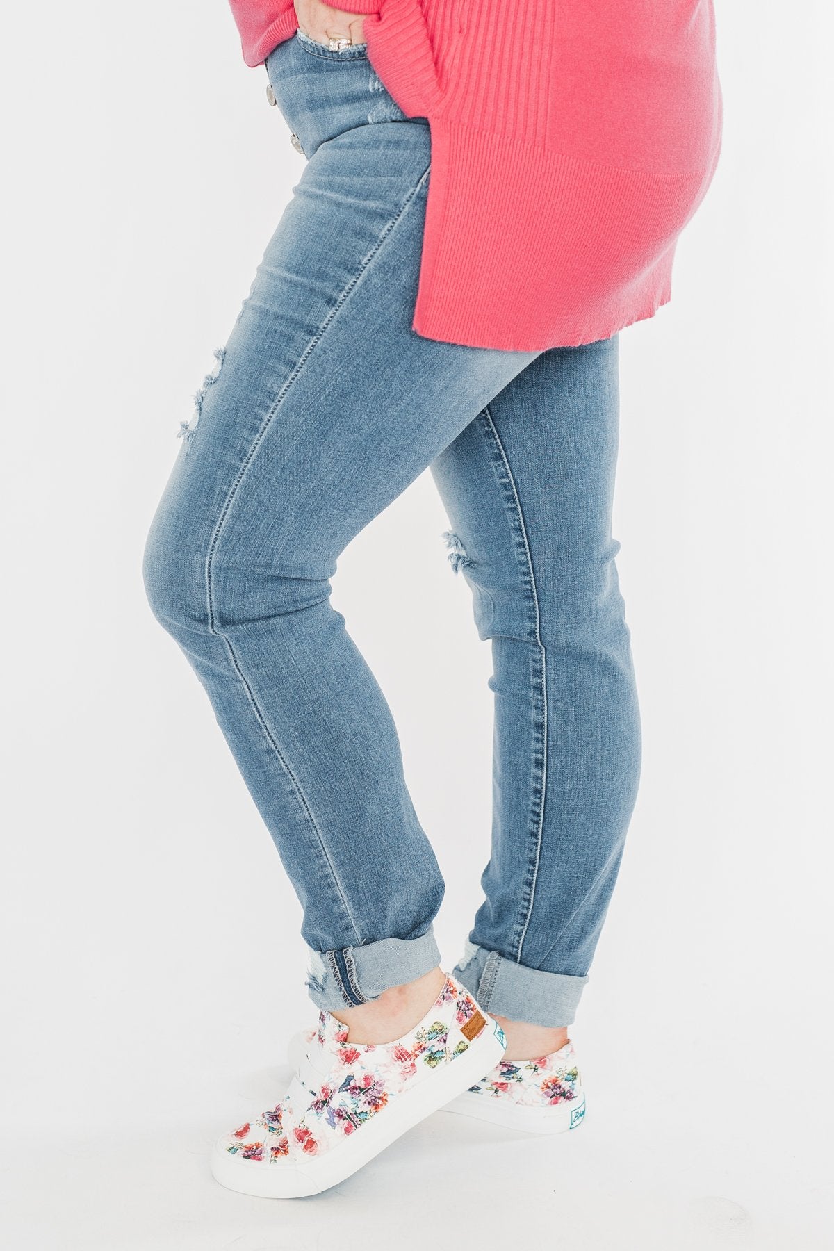 KanCan Reese Jeans- Medium Wash