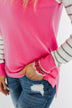 Shades of Pink Beaded Bracelet Set
