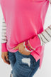 Shades of Pink Beaded Bracelet Set