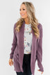 Lavish In Love Floral Top- Light Silver Purple