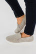 Soda Alone Slip On Sneakers- Grey