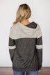 Forever Fuzzy Lightweight Hoodie - Charcoal