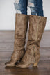 Sassy Girl Boots ~ Taupe