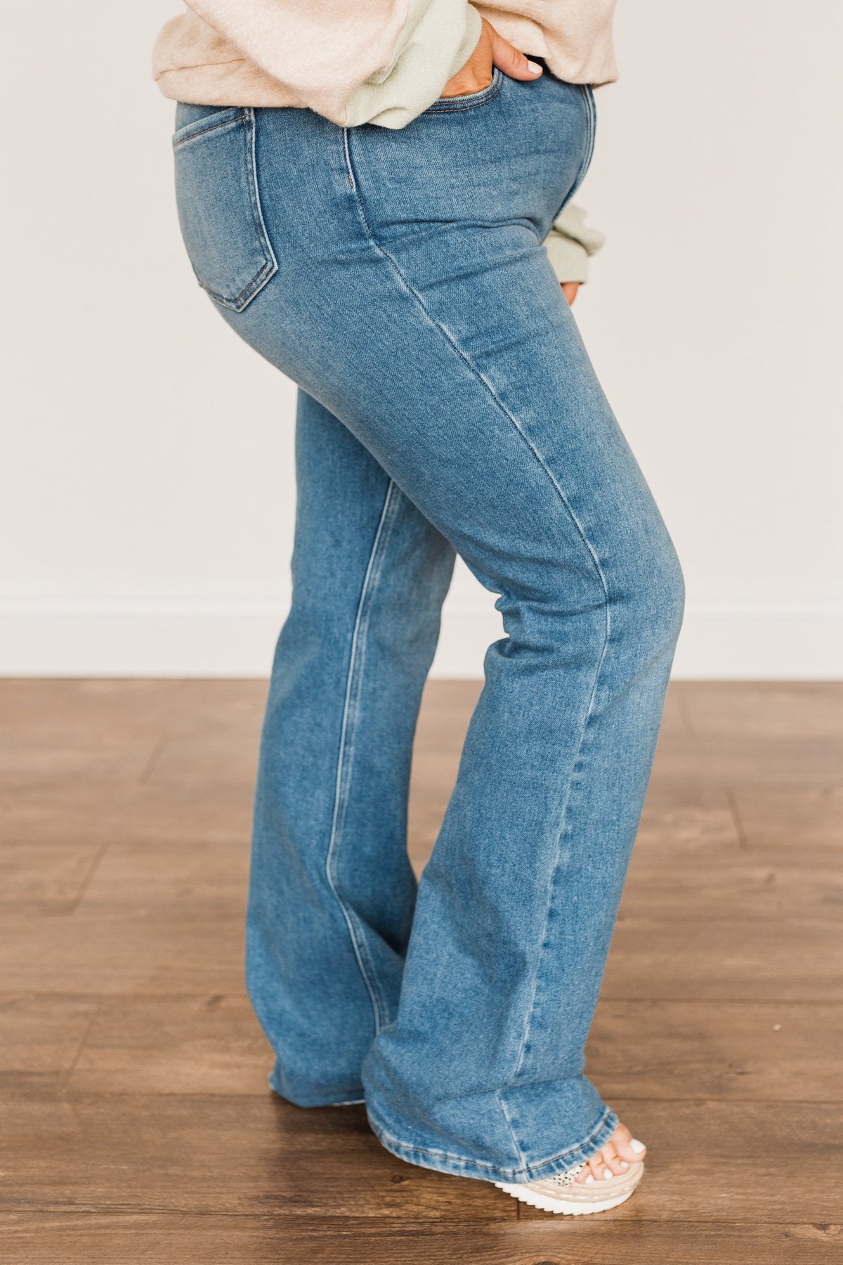 Just USA Skinny Flare Jeans- Phoebe Wash