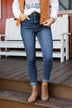 Mack & Mal Skinny Jeans- Oaklynn Wash