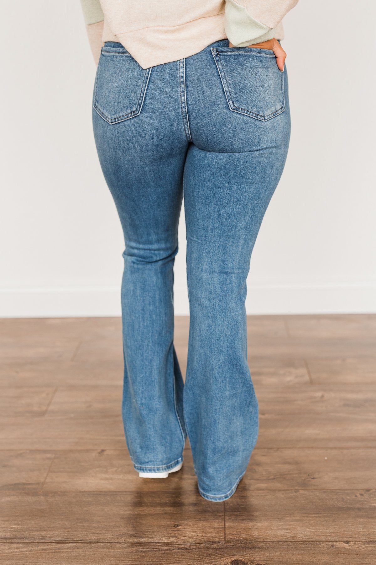 Just USA Skinny Flare Jeans- Phoebe Wash