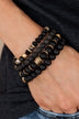 Reaching My Goals Bracelet Set- Black