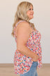 Marvelous Marigold Smocked Tank- Coral