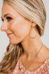 Charmed & Cheerful Gold Dangle Earrings- Neutral