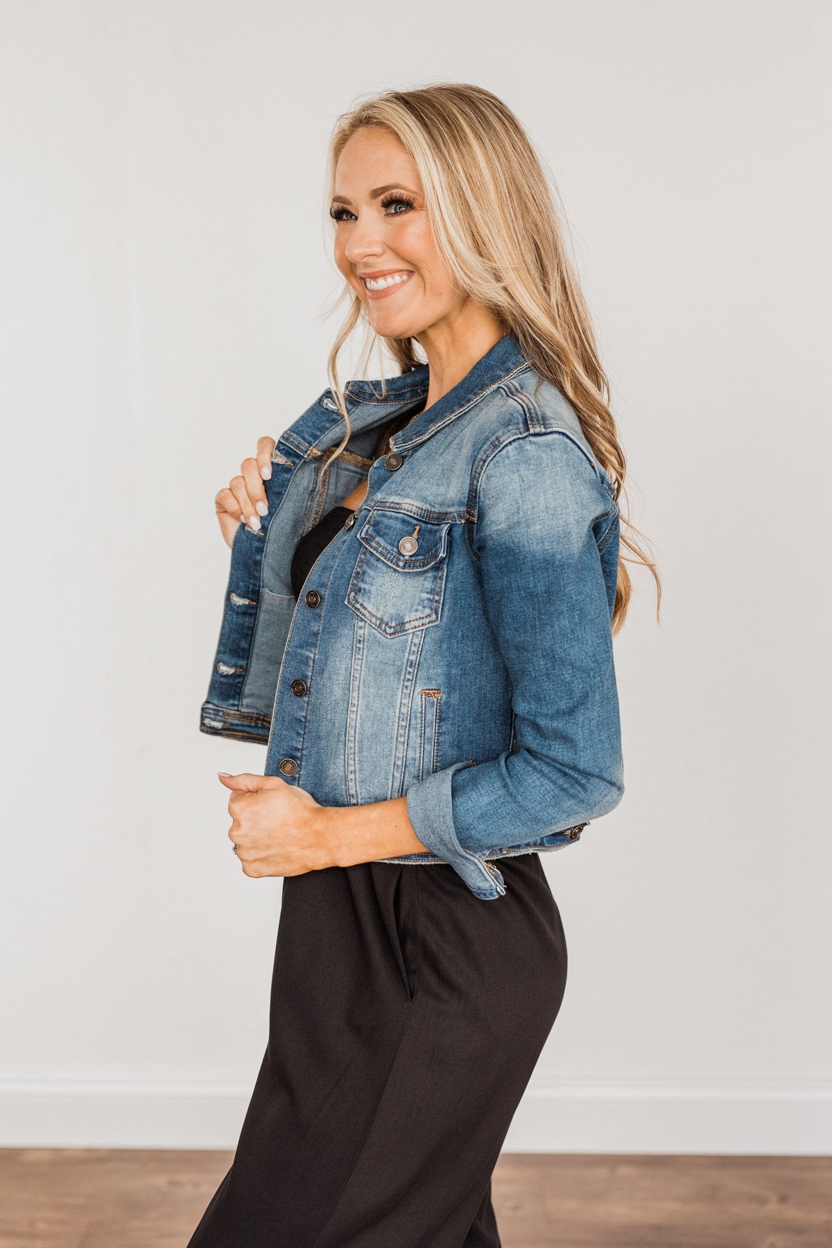 The Ultimate Jean Jacket Medium Wash The Pulse Boutique
