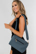 At Your Convenience Purse- Slate Blue