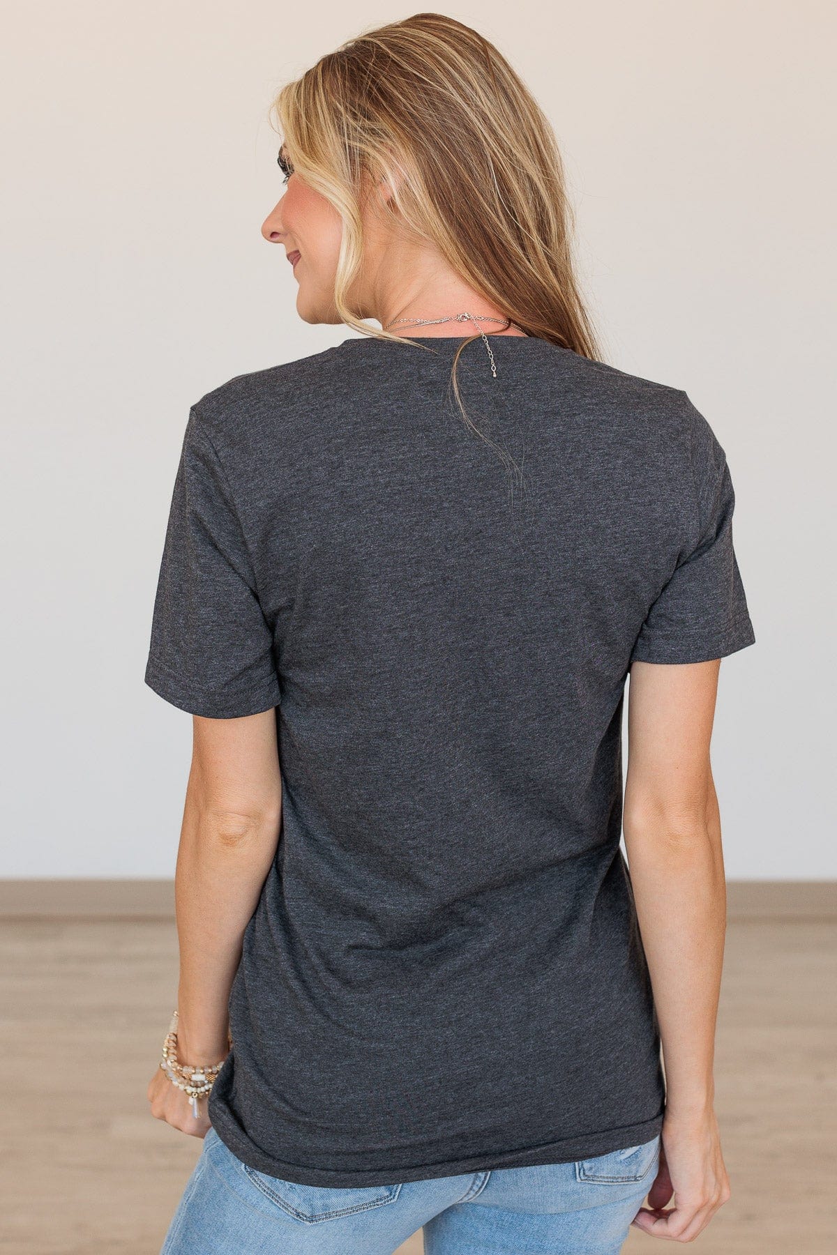 "Summer Lovin" Graphic Tee- Dark Charcoal