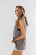"Boots, Jeans, Beer, & Country Music" Graphic Tank Top- Charcoal
