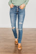 Vervet Mid-Rise Skinny Jeans- Karina Wash