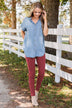 YMI Mid-Rise Jeggings- Delia Wash
