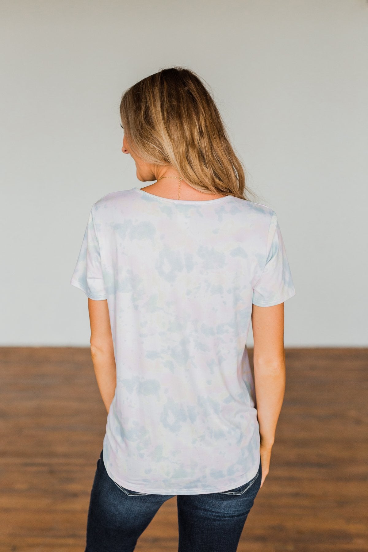 Believe In You Criss Cross Top- Off White, Pink, Yellow, Blue