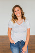 Believe In You Criss Cross Top- Off White, Pink, Yellow, Blue