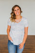 Believe In You Criss Cross Top- Off White, Pink, Yellow, Blue