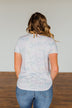Believe In You Criss Cross Top- Off White, Pink, Yellow, Blue