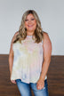 Look of Love Tie Dye Tank Top- Purple, Pink, Yellow