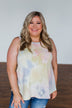 Look of Love Tie Dye Tank Top- Purple, Pink, Yellow