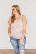 Love At First Glance Floral Tank Top- Ivory