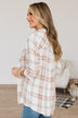 Thread & Supply Can't Stop Me Now Plaid Top- Ivory & Beige