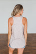 Somewhere Out There Leopard Tank Top- Ivory & Camel