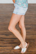 KanCan Non-Distressed Shorts- Madeline Wash