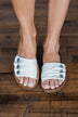 Blowfish Sunrise Sandals- White Boogie Board