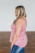 Spaces Between Us V-Neck Tank Top- Shades of Pink