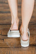 Very G Elvina Platform Sandals- Cream