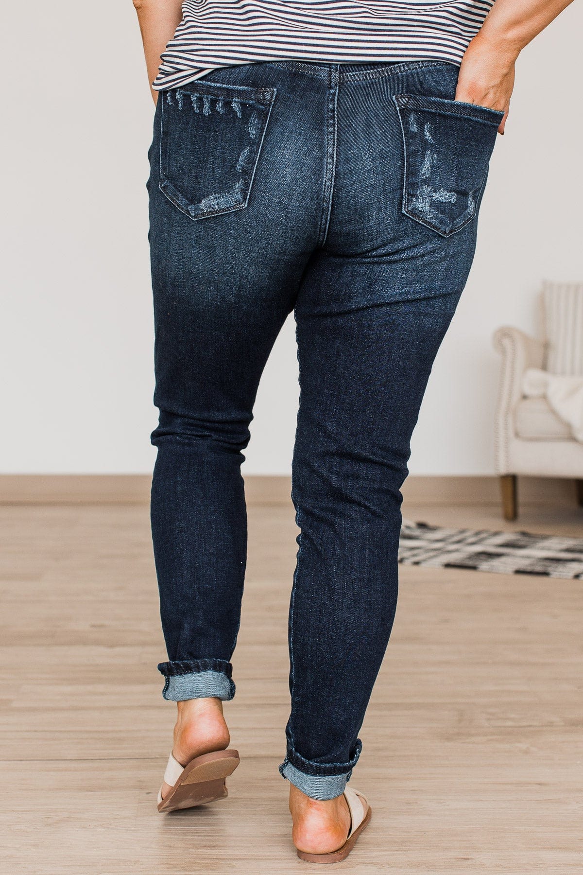 KanCan High-Rise Skinny Jeans- Nellie Wash