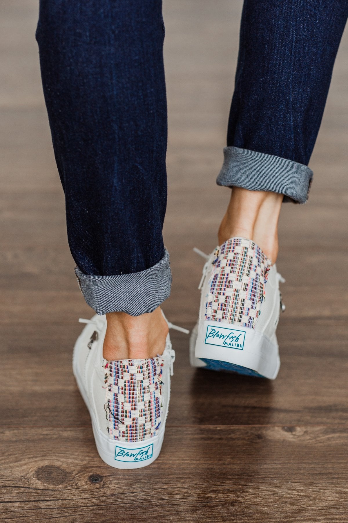 Blowfish Melondrop Sneakers Desert White Tea Smoked Canvas The Pulse Boutique